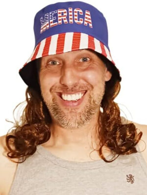 USA Mullet Bucket Hat