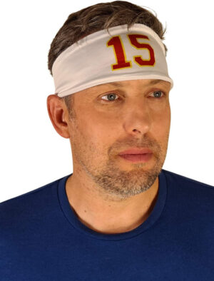 Mahomes Headband White Color