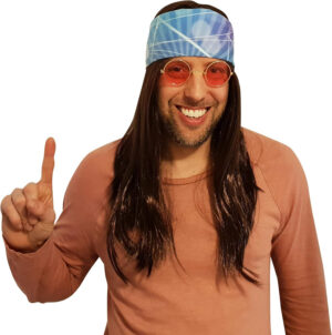Hippie Wig with Bandana